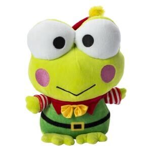 sanrio hello kitty and friends keroppi elf holiday plush toy